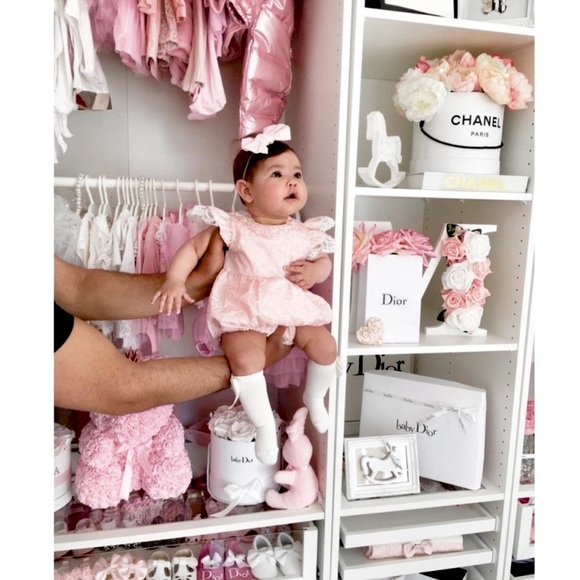 Baby Dior Limited Edition Baby Couture Jacquard Trotter Baby Bottle - Picture 3 of 14